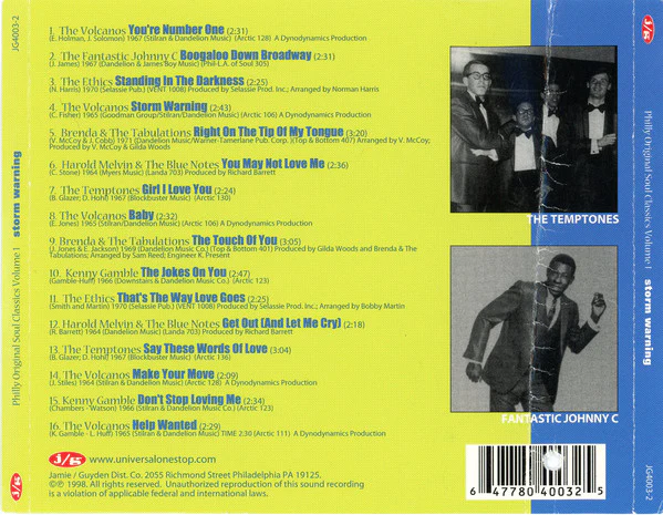 Various - Storm Warning (CD) - Image 2