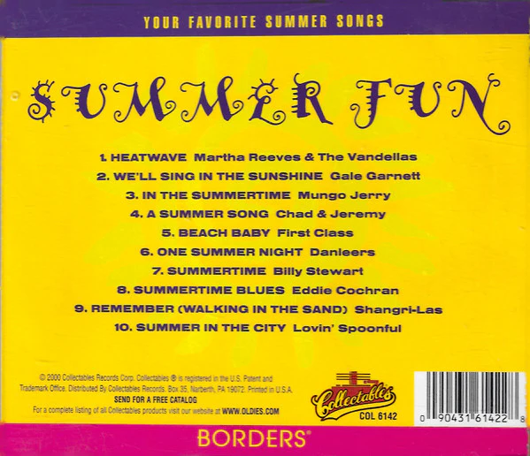 Various - Summer Fun (CD) - Image 2