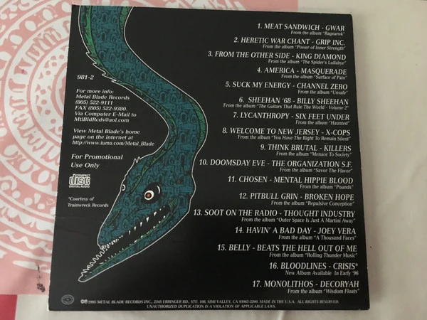 Various - The 17 Commandments Vol. II (CD) - Image 3