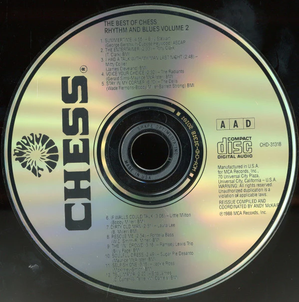 Various - The Best Of Chess Rhythm & Blues Volume Two (CD) - Image 3