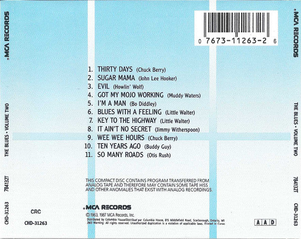 Various - The Blues Volume 2 (CD) - Image 3