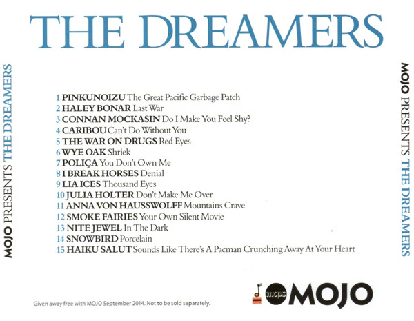 Various - The Dreamers (Mojo Presents 15 Tracks Of Kate Bush-Inspired Dream Pop) (CD) - Image 2