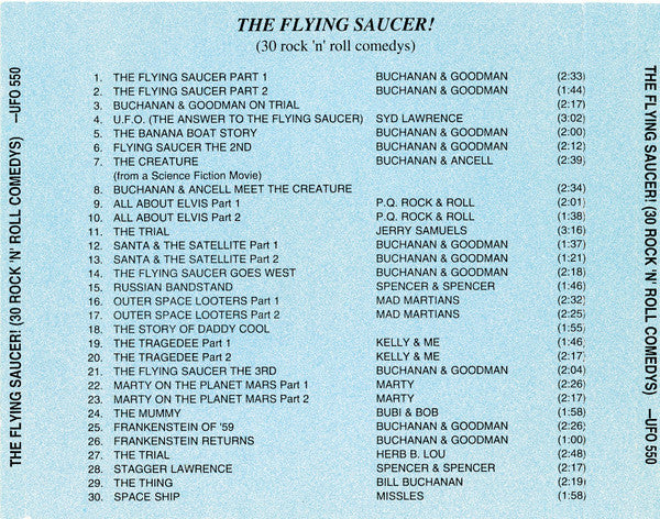 Various - The Flying Saucer (30 Rock 'N' Roll Comedys) (CD) - Image 2
