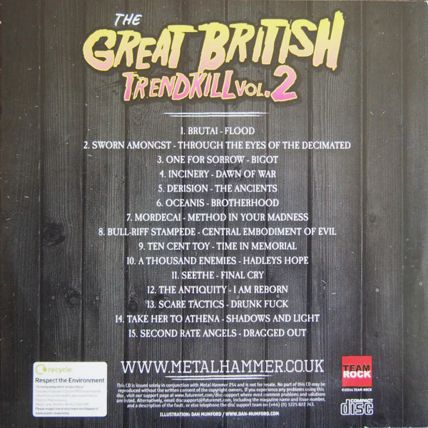 Various - The Great British Trendkill Vol. 2 (CD) - Image 2
