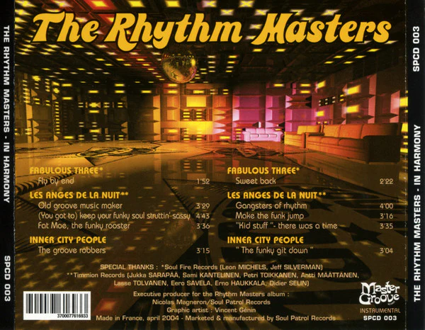 Various - The Rhythm Masters (CD) - Image 3