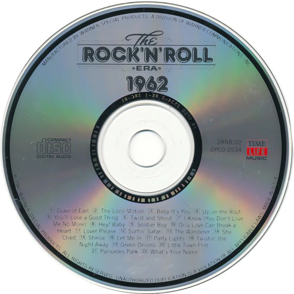 Various - The Rock 'N' Roll Era 1962 (CD) - Image 3