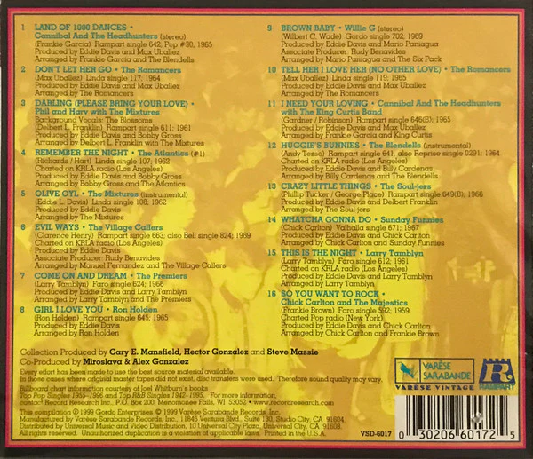 Various - The West Coast East Side Sound Vol. 1  (CD) - Image 2