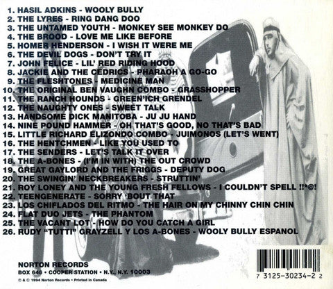 Various - Turban Renewal  - A Tribute To Sam The Sham & The Pharaohs (CD) - Image 2
