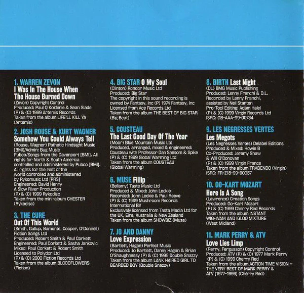 Various - Unconditionally Guaranteed 2000.1 (Uncut's Guide To The Month's Best Music) (CD) - Image 5