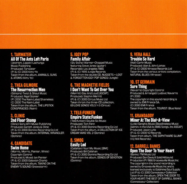 Various - Unconditionally Guaranteed 2000.6 (Uncut's Guide To The Month's Best Music) (CD) - Image 3
