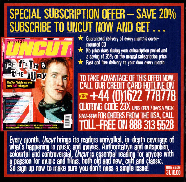 Various - Unconditionally Guaranteed 2000.6 (Uncut's Guide To The Month's Best Music) (CD) - Image 5
