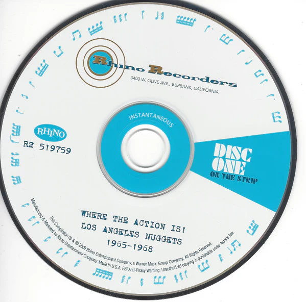 Various - Where The Action Is! (Los Angeles Nuggets: 1965-1968) (CD) - Image 3