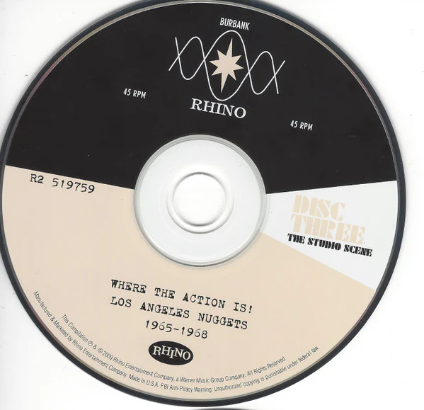 Various - Where The Action Is! (Los Angeles Nuggets: 1965-1968) (CD) - Image 5
