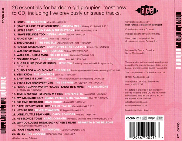 Various - Where The Girls Are - Volume 6 (CD) - Image 2
