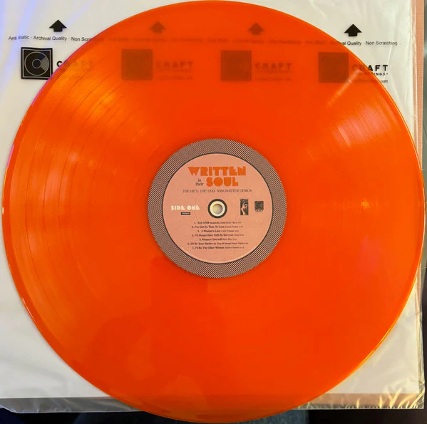 Various - Written In Their Soul (The Hits: The Stax Songwriter Demos) (Vinyl) - Image 3