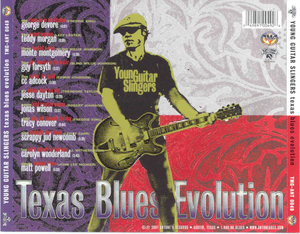 Various - Young Guitar Slingers: Texas Blues Evolution (CD) - Image 2