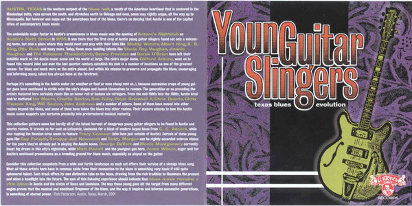 Various - Young Guitar Slingers: Texas Blues Evolution (CD) - Image 3