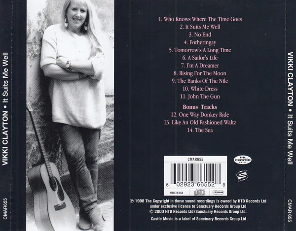 Vikki Clayton - It Suits Me Well - The Songs Of Sandy Denny (CD) - Image 2