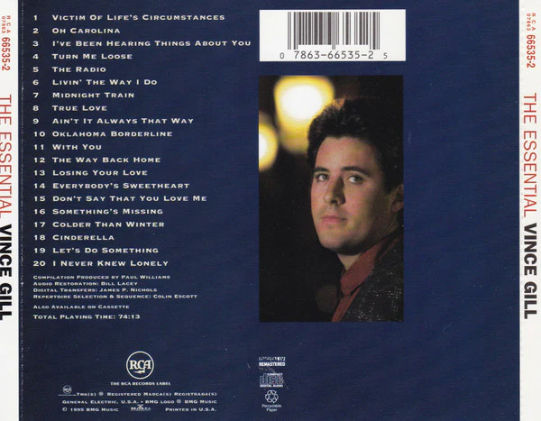 Vince Gill - The Essential (CD) - Image 2