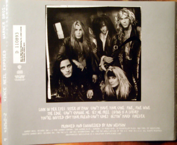 Vince Neil - Exposed (CD) - Image 2