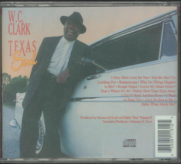 W. C. Clark - Texas Soul (CD) - Image 2