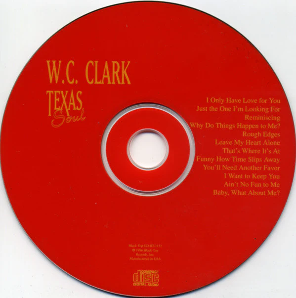 W. C. Clark - Texas Soul (CD) - Image 3