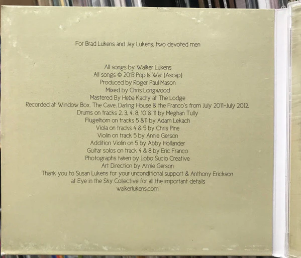 Walker Lukens - Devoted (CD) - Image 4