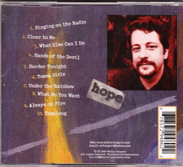 Walter Tragert - Lousy With Desire (CD) - Image 2