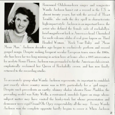 Wanda Jackson - Heart Trouble (CD) - Image 4