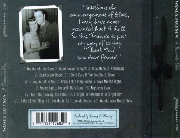 Wanda Jackson - I Remember Elvis (CD) - Image 2