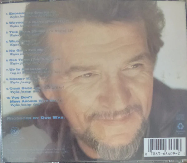 Waylon Jennings - Waymore's  Blues (Part II) (CD) - Image 2