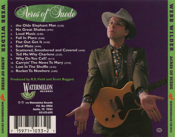 Webb Wilder - Acres Of Suede (CD) - Image 2
