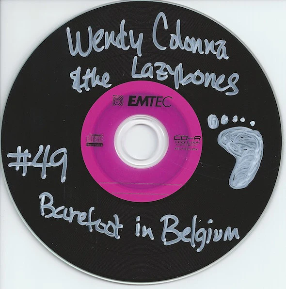 Wendy Colonna & The Lazybones - Barefoot In Belgium (CDr) - Image 3