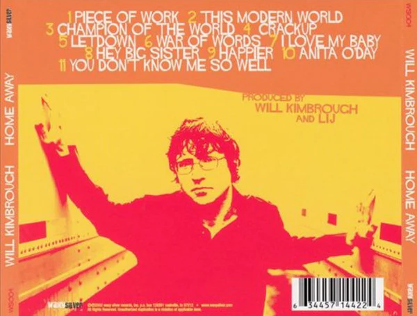 Will Kimbrough - Home Away (CD) - Image 2