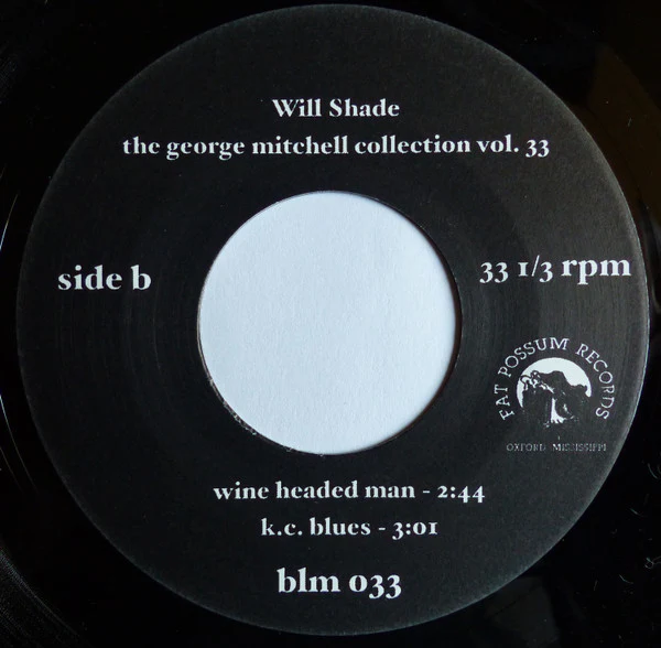 Will Shade - The George Mitchell Collection Vol. 33 (Vinyl) - Image 4