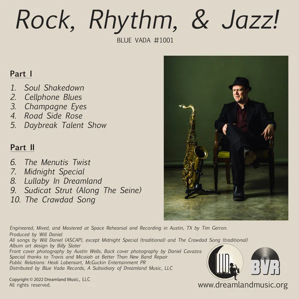 Willie D & The Hip Pockets - Rock, Rhythm, & Jazz! (CD) - Image 2