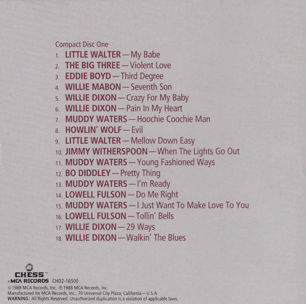 Willie Dixon - The Chess Box (CD) - Image 5