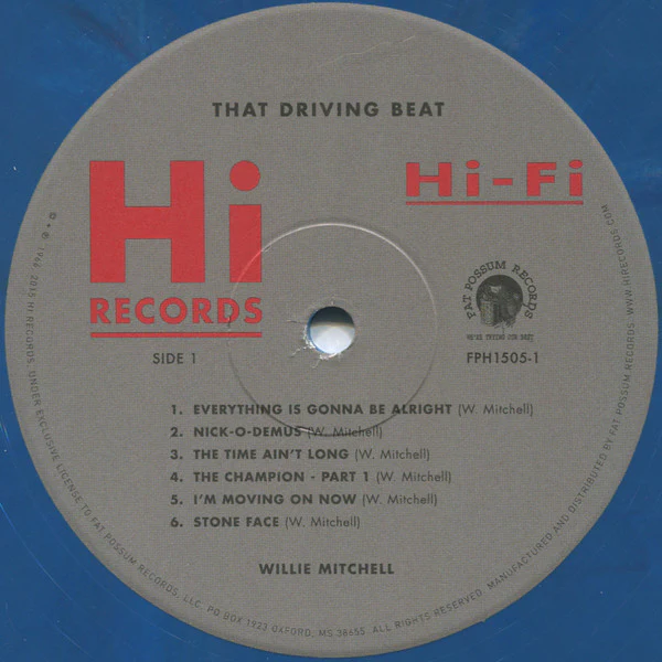 Willie Mitchell - Willie Mitchell's Driving Beat (Vinyl) - Image 3