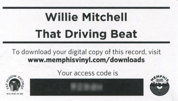 Willie Mitchell - Willie Mitchell's Driving Beat (Vinyl) - Image 4