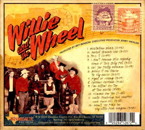 Willie Nelson & Asleep At The Wheel - Willie And The Wheel (CD) - Image 2