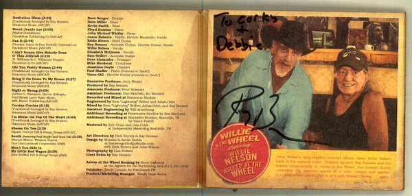 Willie Nelson & Asleep At The Wheel - Willie And The Wheel (CD) - Image 3