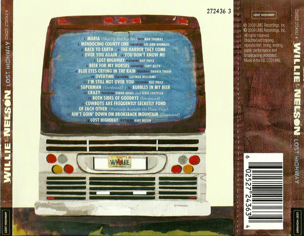 Willie Nelson - Lost Highway - Norwegian Edition (CD) - Image 2