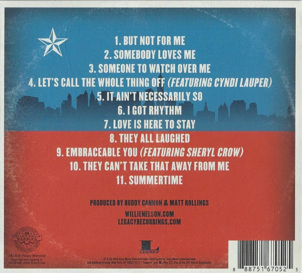 Willie Nelson - Summertime: Willie Nelson Sings Gershwin (CD) - Image 3