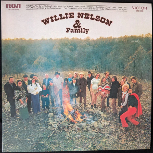 Willie Nelson - Willie Nelson & Family (Vinyl) - Image 2