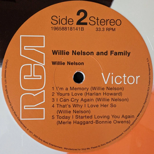 Willie Nelson - Willie Nelson & Family (Vinyl) - Image 5