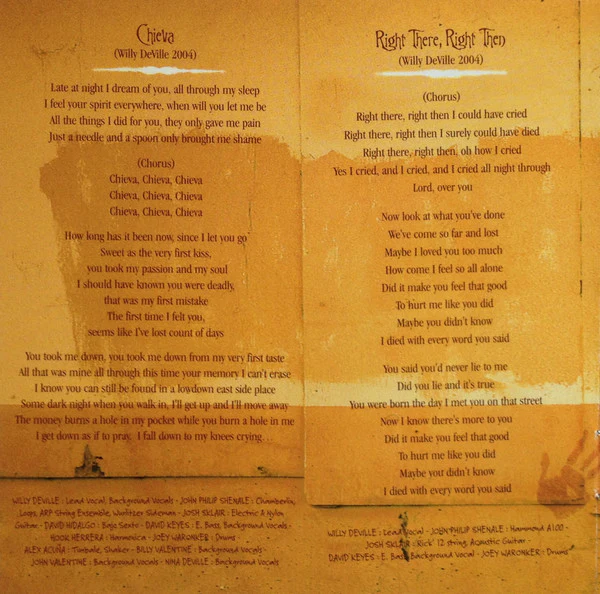 Willy DeVille - Crow Jane Alley (CD) - Image 5
