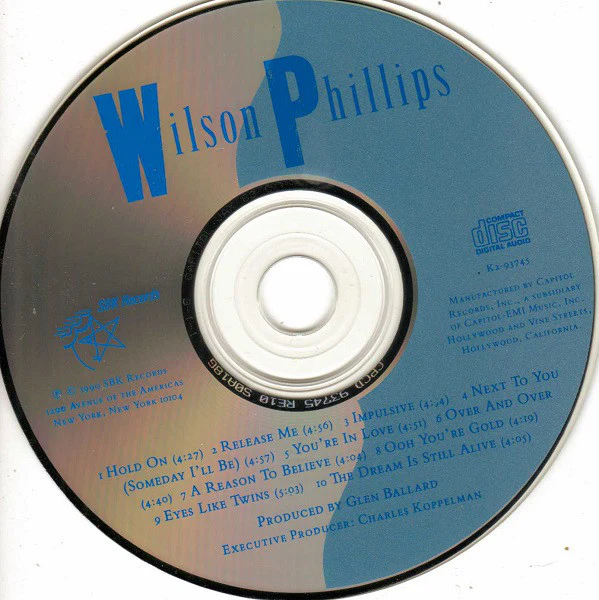 Wilson Phillips - Wilson Phillips (CD) - Image 3