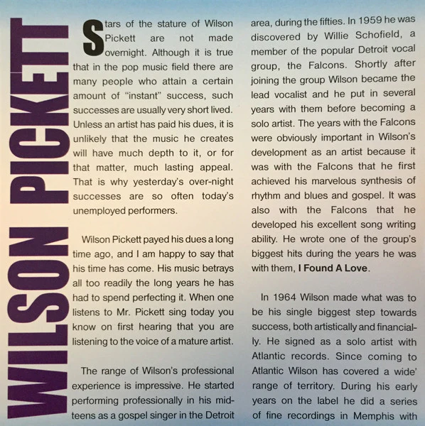Wilson Pickett - I'm In Love (CD) - Image 4
