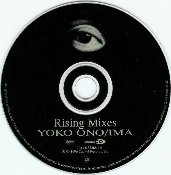 Yoko Ono / Ima  - Rising Mixes (CD) - Image 4
