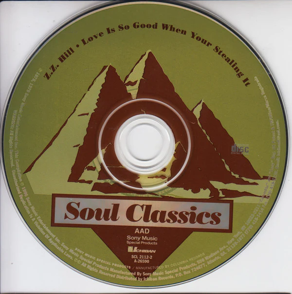 Z.Z. Hill - Love Is So Good When You're  Stealing It (CD) - Image 3